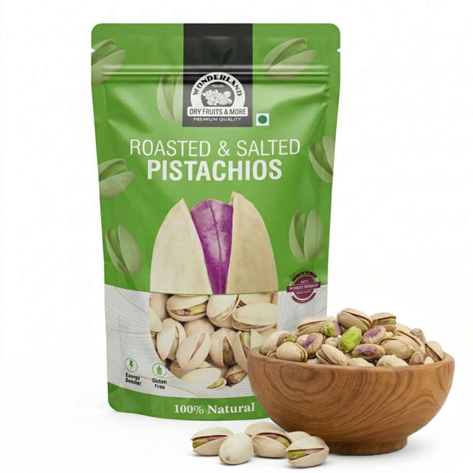 Wonderland Foods Roasted & Salted Pistachios