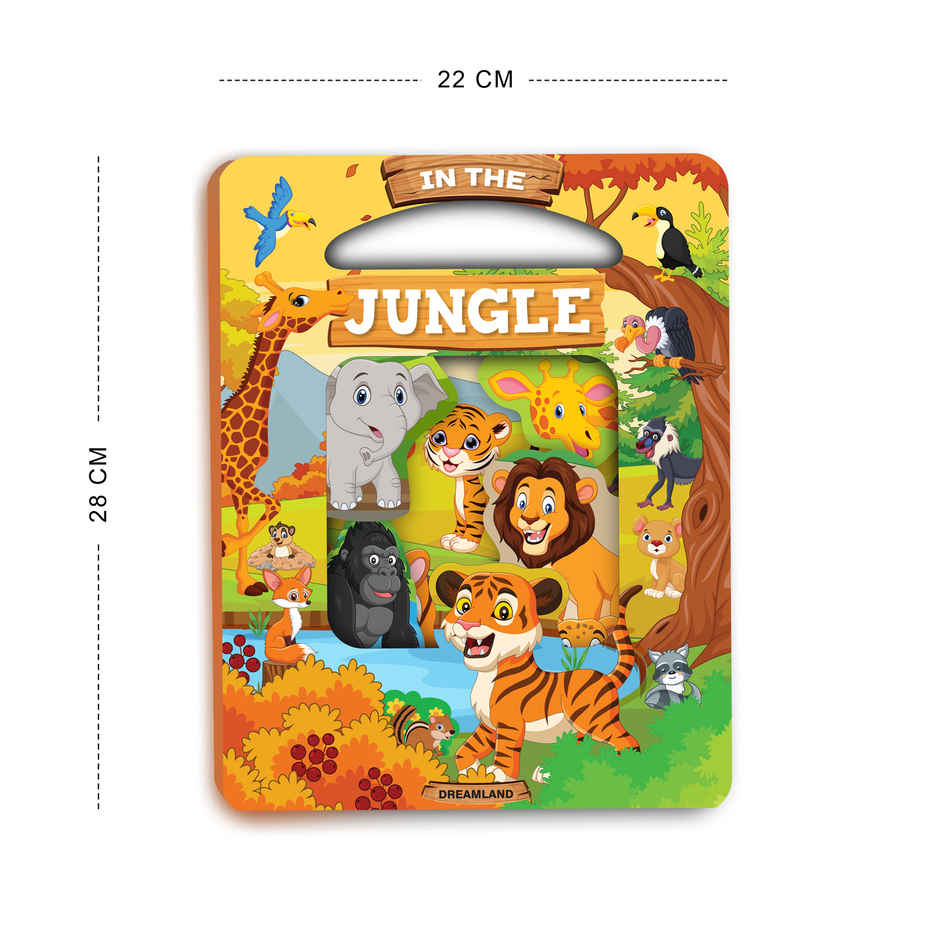 Die Cut Window Board Book - In the Jungle