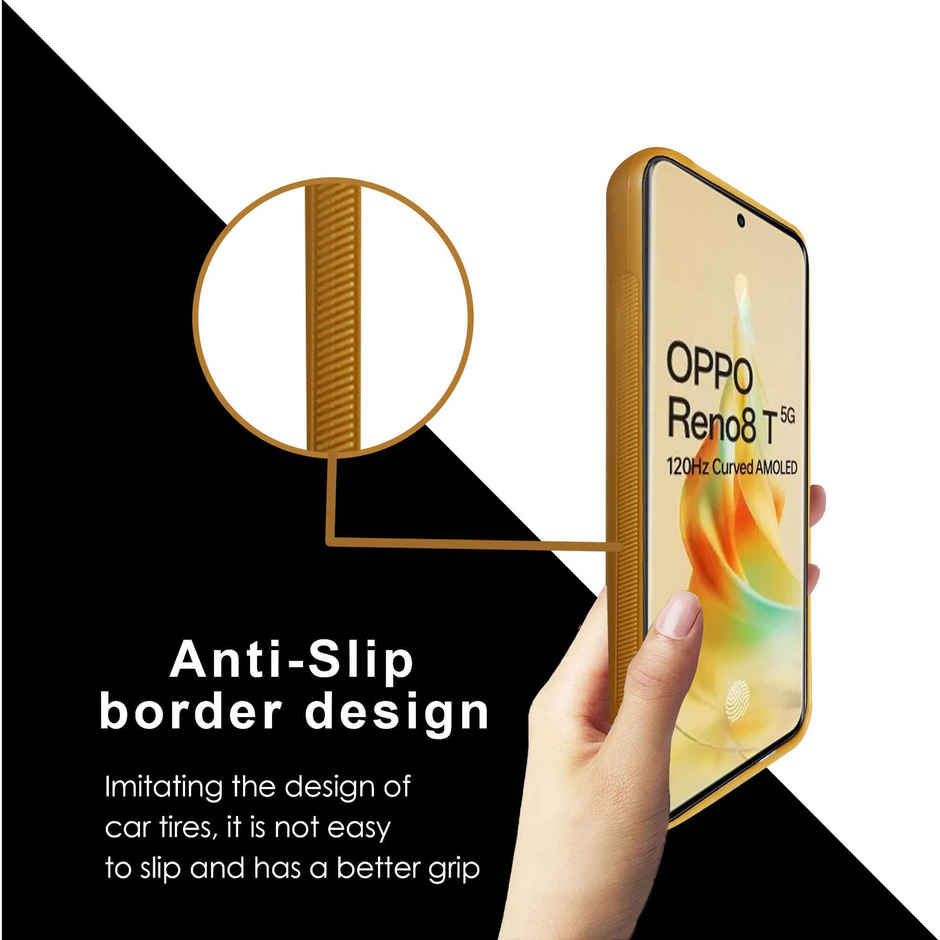 Artistque Case For Oppo Reno 8t 5g Back Cover - Thread Design Cover