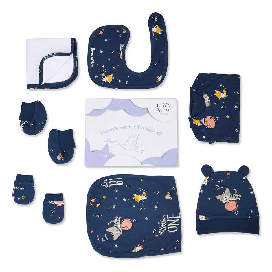 Adorable Attire Gift Set for Baby Space Walk Cotton Super Soft and Gentle on Babys Skin