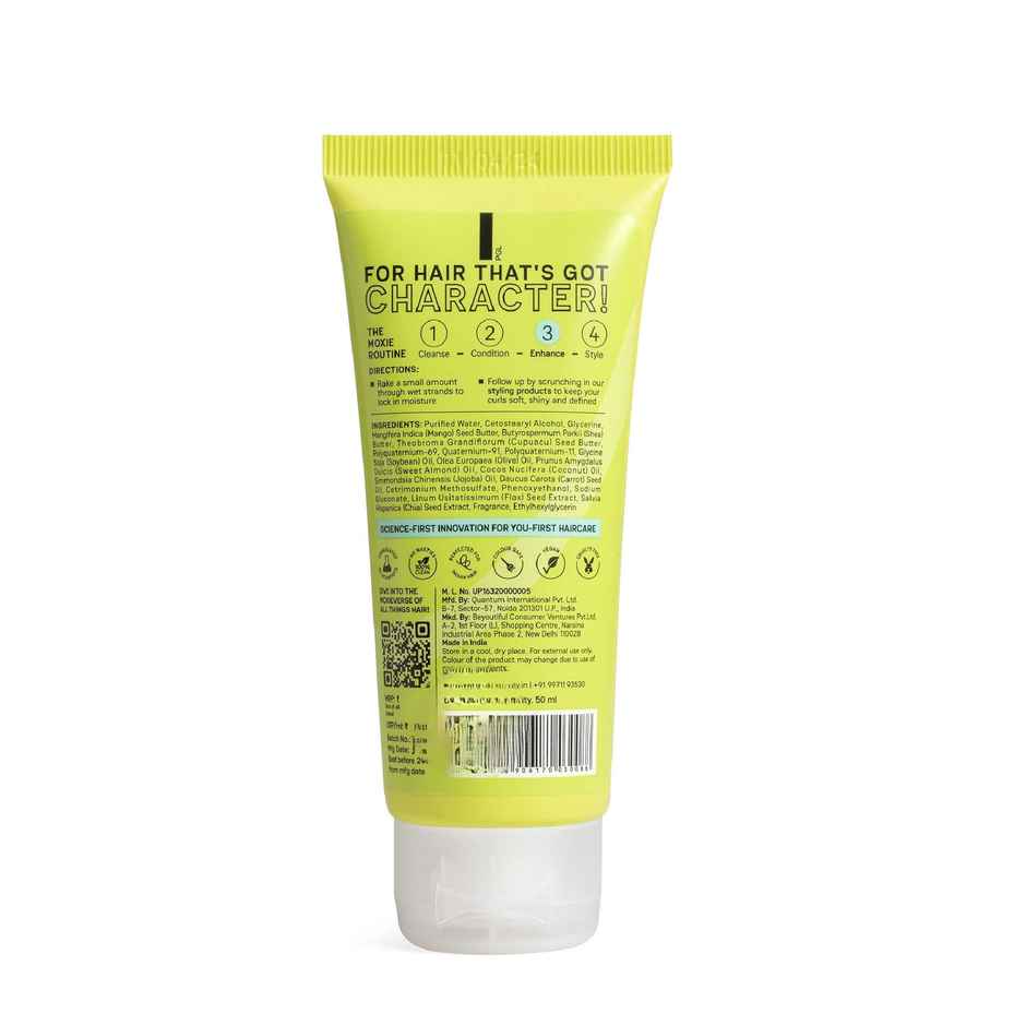 Moxie Beauty Super Defining Curl Cream | For Curly & Wavy Hair