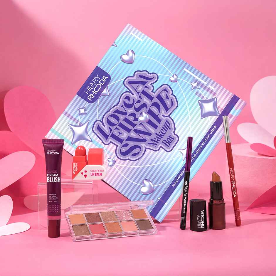 Hilary Rhoda Love at First Swipe Makeup Box | Valentine Makeup Kit | Valentine Gift for Girls