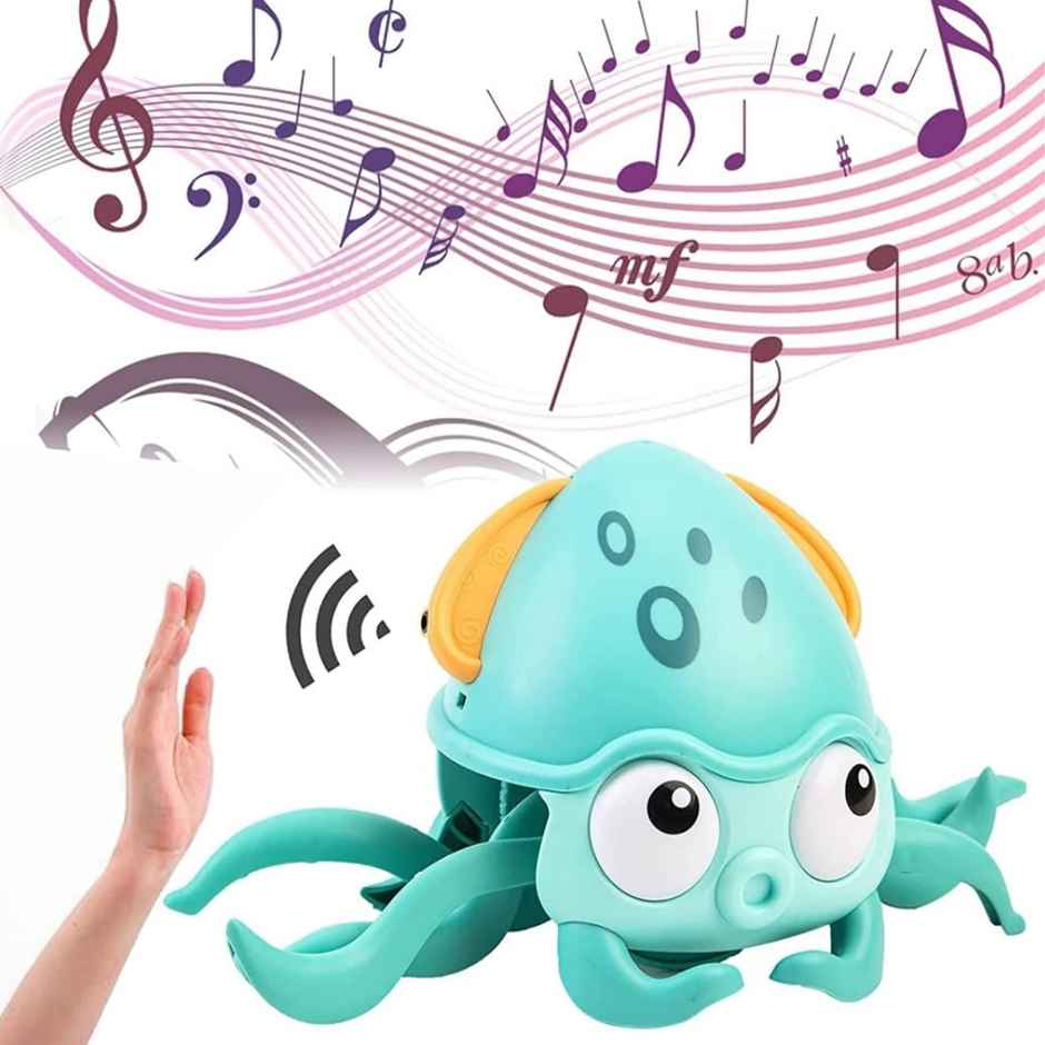 Toybharat Musical Dancing And Crawling Octopus Toy | Robot | Battery Operated Toys | Assorted