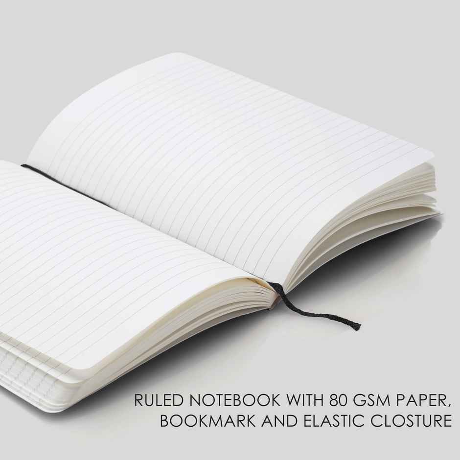 myPAPERCLIP Notebook And Pen Executive Combo Set | Black