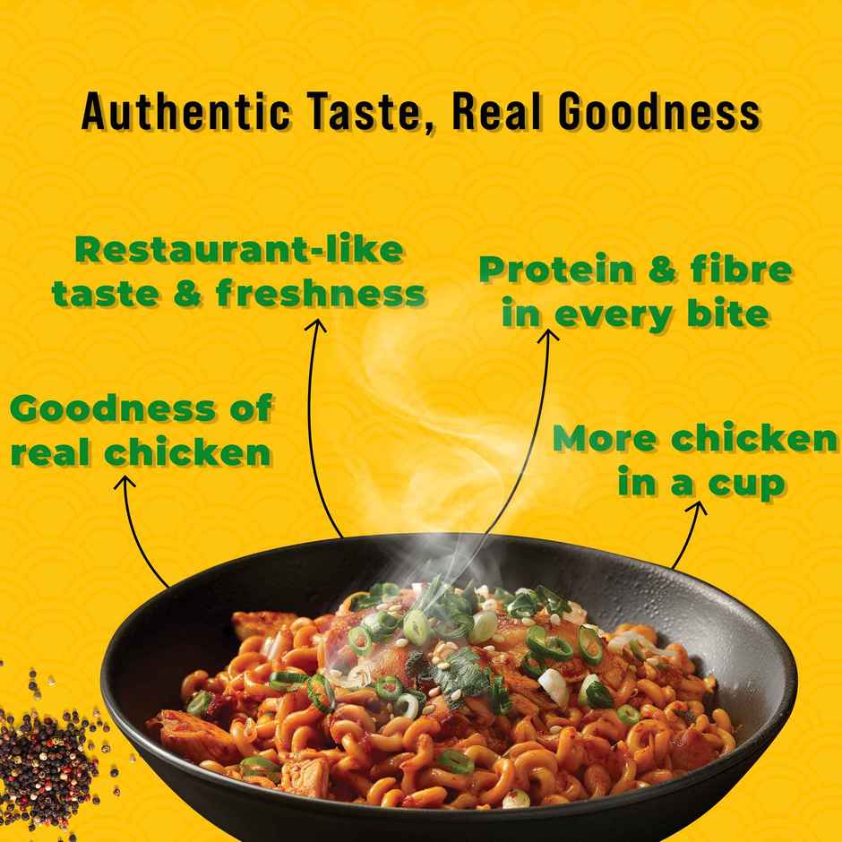 WOW! Noodles Hot and Spicy Korean Chicken Ramen