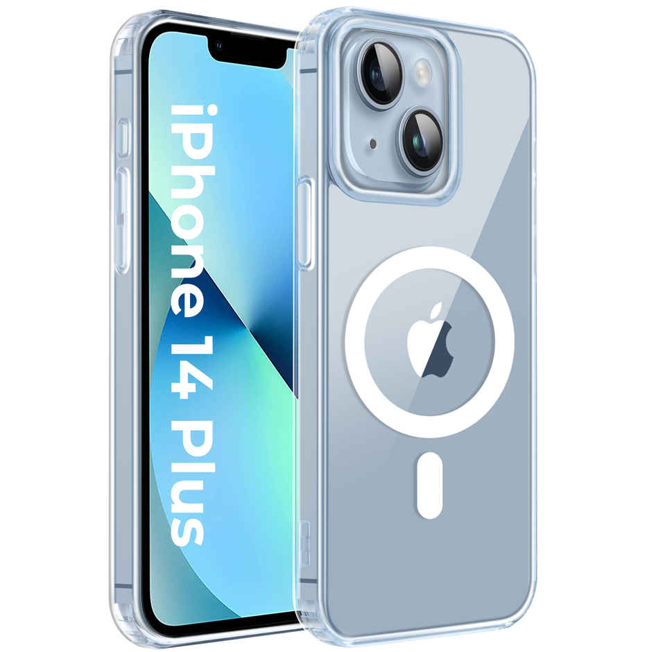 Artistque Case for Iphone 14 Plus Back Cover - Transparent Clear Magsafe