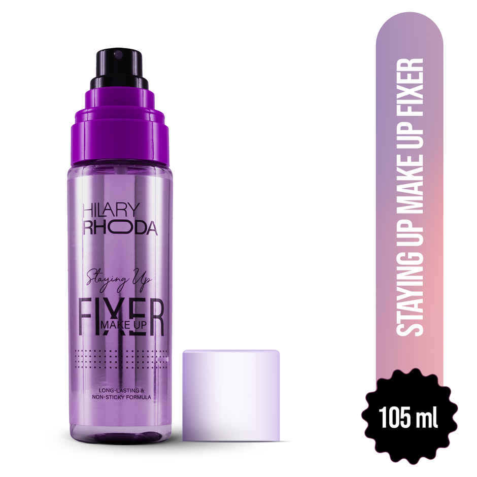 Hilary Rhoda Staying Up Makeup Fixer Spray