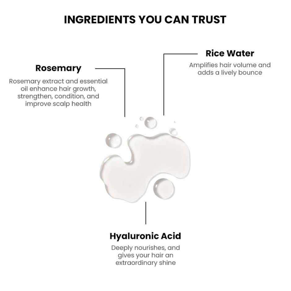 Thriveco Rosemary Water Hair Spray With 100% Natural Rosemary Extract For Men & Women,