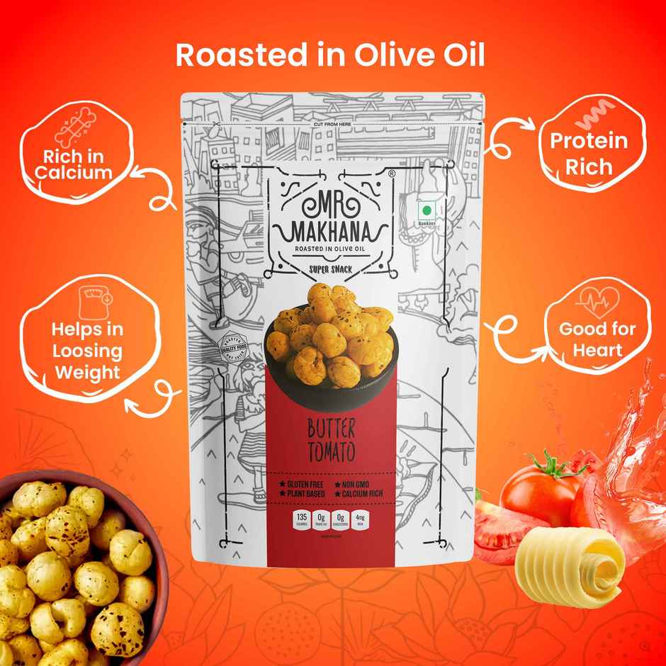 Mr Makhana Butter Tomato