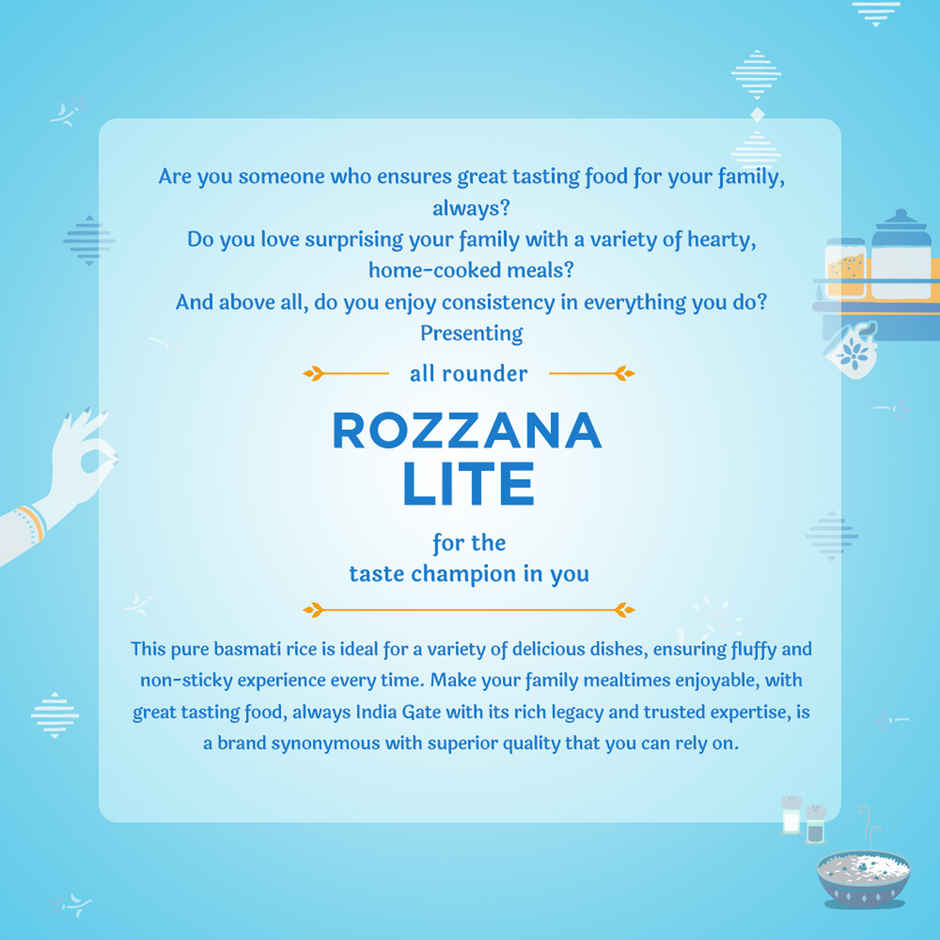 India Gate Rozzana Lite