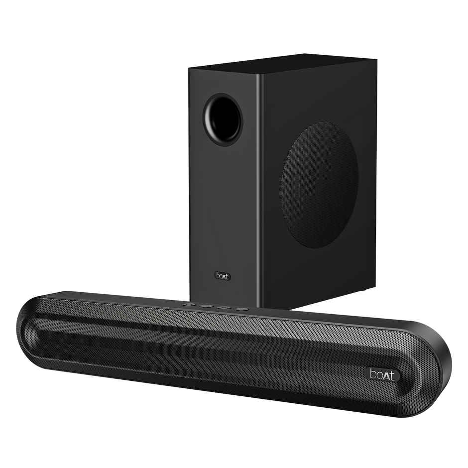 boAt Aavante 2.1 300 Sound Bar | Premium Black