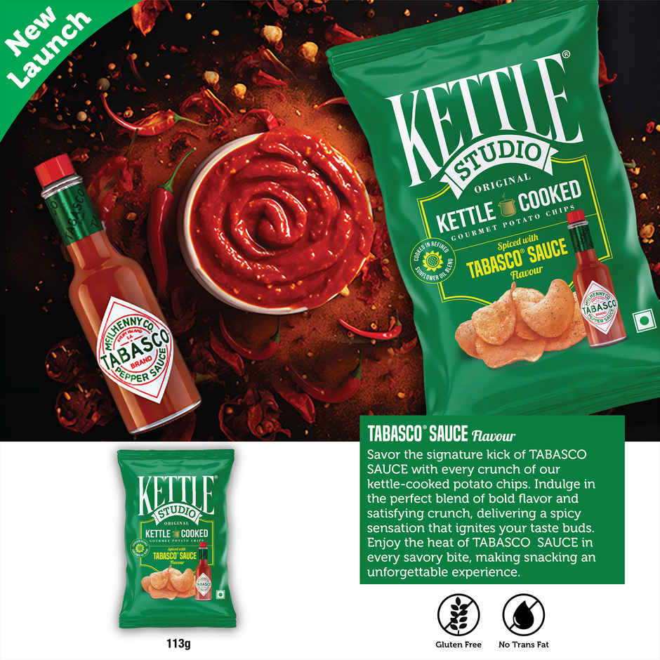 Kettle Studio Tabasco Sauce Flavour