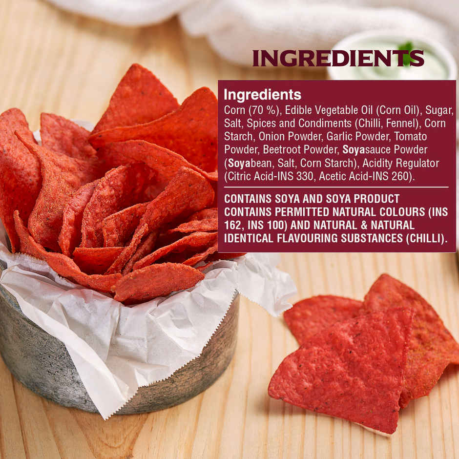 Cornitos Nacho Chips - Beetroot 
