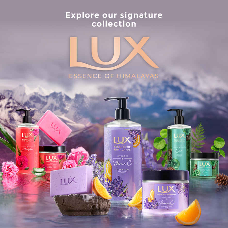 Lux Essence Of Himalayas Cedarwood Oil & Cica Gel Body Scrub
