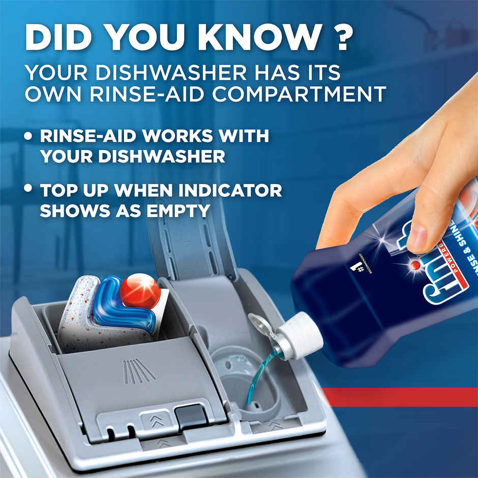 Finish Dishwasher Rinse Aid Liquid