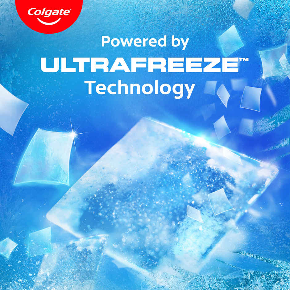Colgate MaxFresh Toothpaste Blue Gel with Menthol for Super Fresh Breath Peppermint Ice