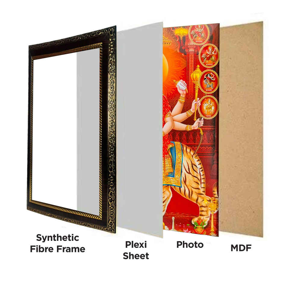 Durga Photo Frame | Mangal Bhawan