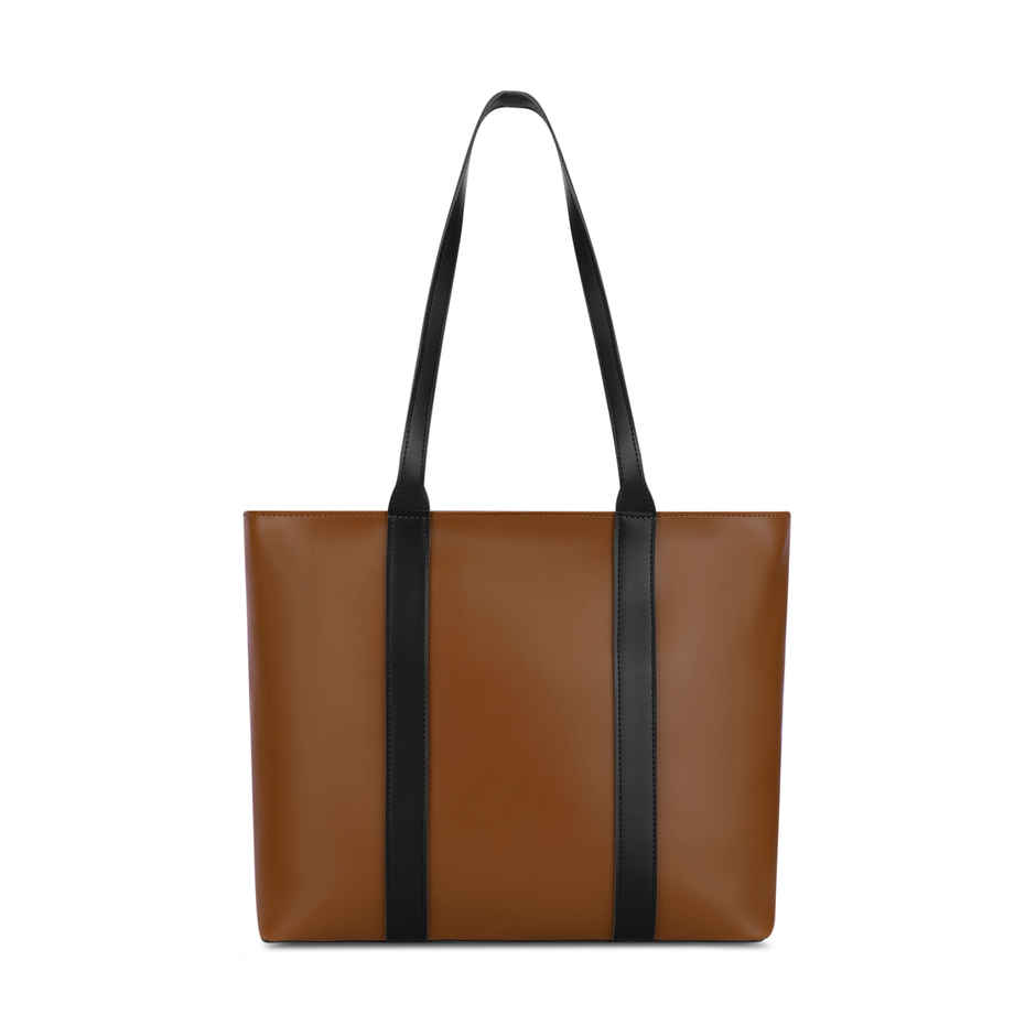Lavie Women's Colourblock Regan Large Tote Handbag | Tan