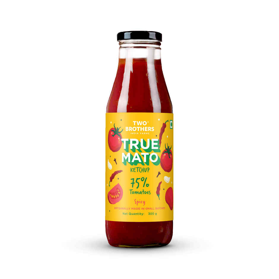 Two Brothers Truemato Ketchup | 75% tomatoes