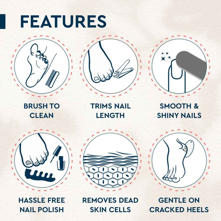 Gubb 7 In 1 Pedicure Kit