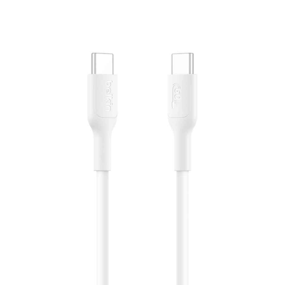 Belkin Apple Certified USB-C to USB-C Cable 1m, 60W Fast Charge | White