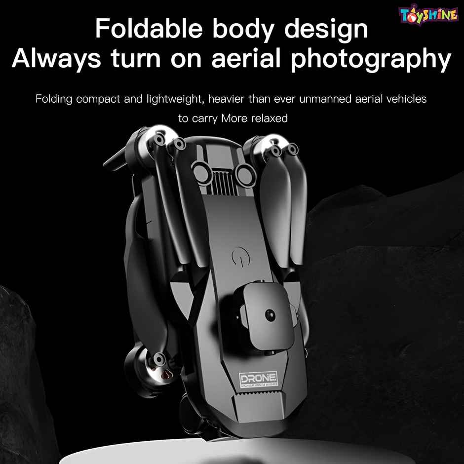 Toyshine F196 Drone With 6K Recording Gesture Control One Key Take Off Land Altitude Hold Automatic