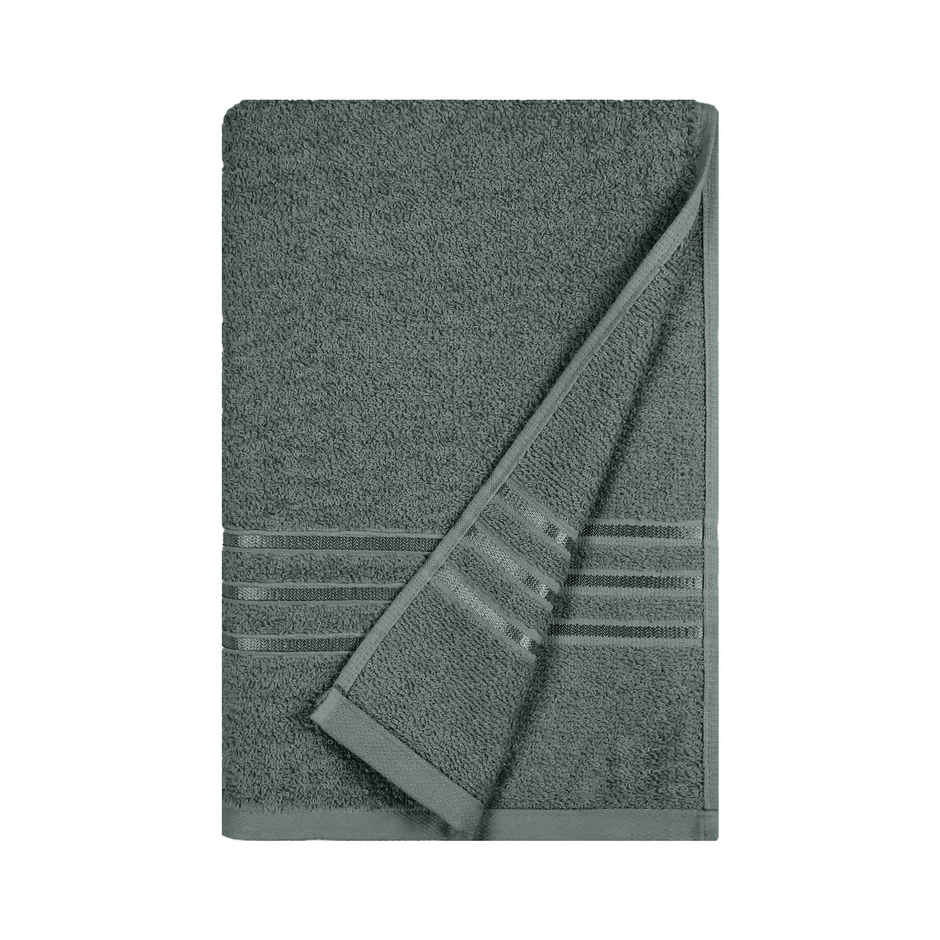 Mytrident Comfort Living Cotton Bath Towel | 28 in x 55 in | New Grey