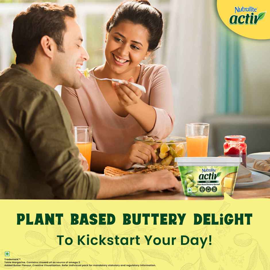 Nutralite Activ Plant Based Buttery Spread - Olive