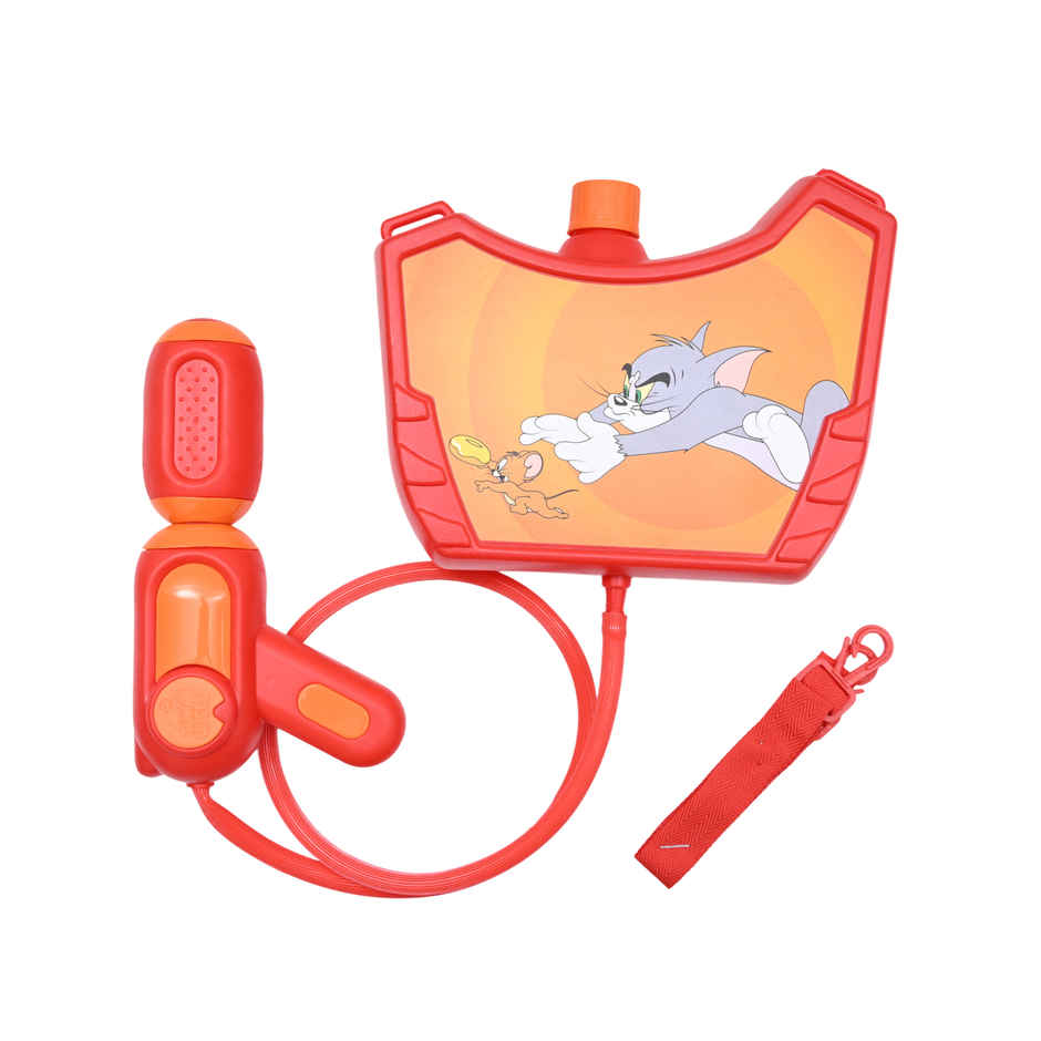 Tom and Jerry Holi Water Tank Pichkari | 1.25 L | Tomuncle