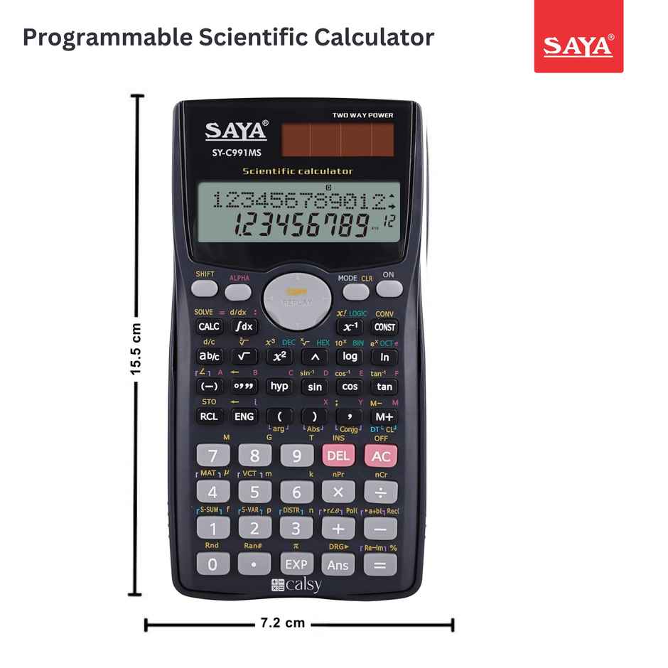 Saya 401-Function Scientific Calculator - SY-C991MS Advanced Features for Precision and Performance