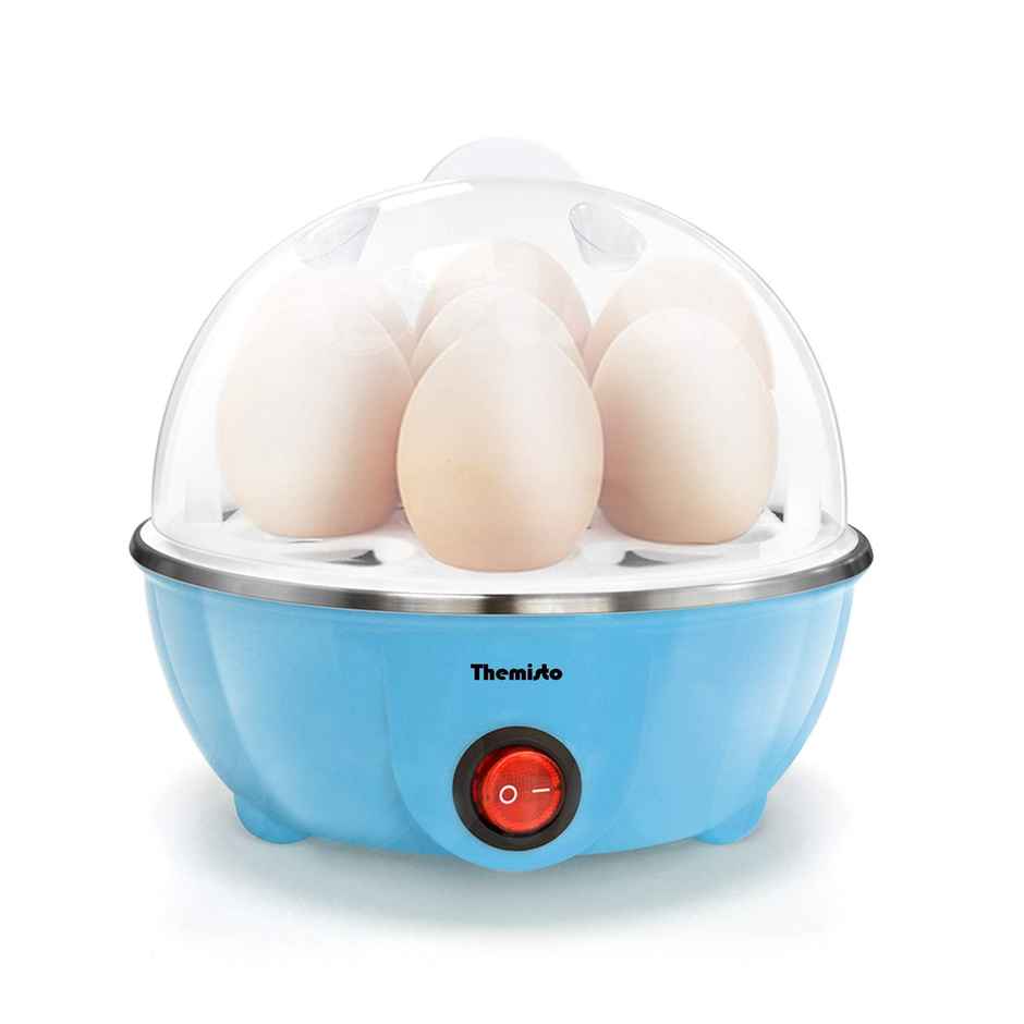 Themisto Instant Egg Boiler / Poacher / Coocker Machine 350 Watts (Hard, Medium, Soft)