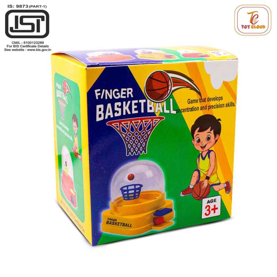 Toy Cloud Finger Basketball Mini Game for Kids and Adults Stress Relief Plastic Toy Handheld Game