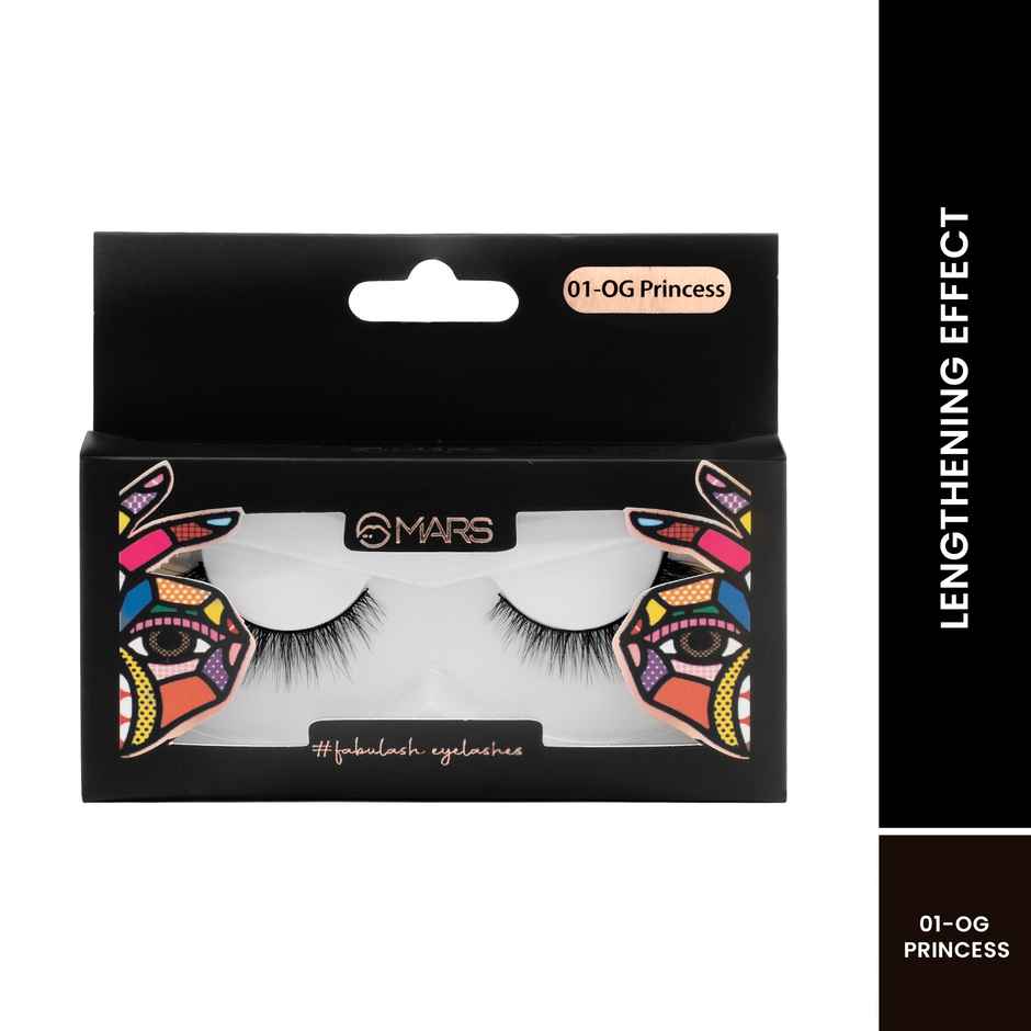 MARS Cosmetics Fabulash False Eyelashes - OG Princess 01 | Black