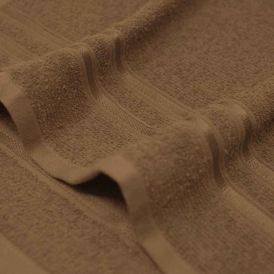 Mytrident Cotton Hand Towel | 400 GSM | Gym Towel Set - Coconut Shell