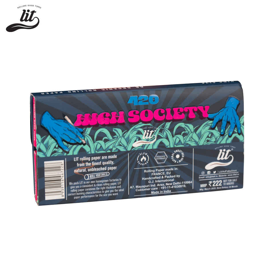 420 Double Booklet Brown Rolling Paper 