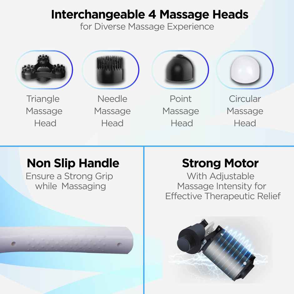 Dr Physio Active Hammer Electric Full Body Massage Machine 1001 for Pain Relief Massager