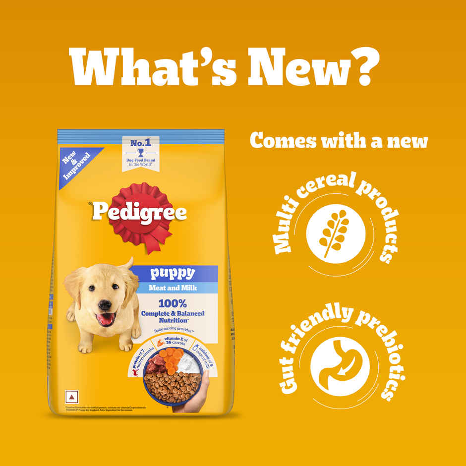 Pedigree Puppy Meat & Milk Dry Dog Food