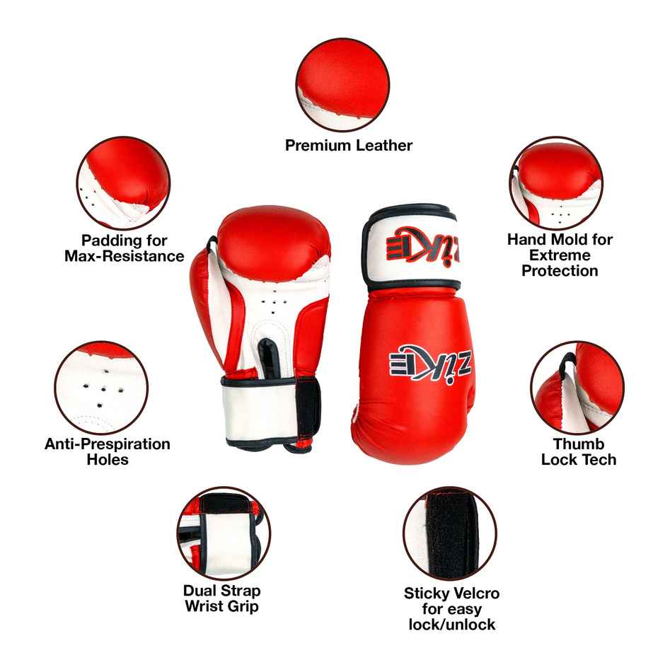 Zike Boxing Gloves For Adults - Assorted