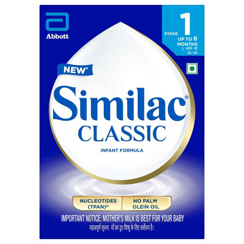 Similac Advance Stage 1 Infant Formula | Up to 6 months | Large pack