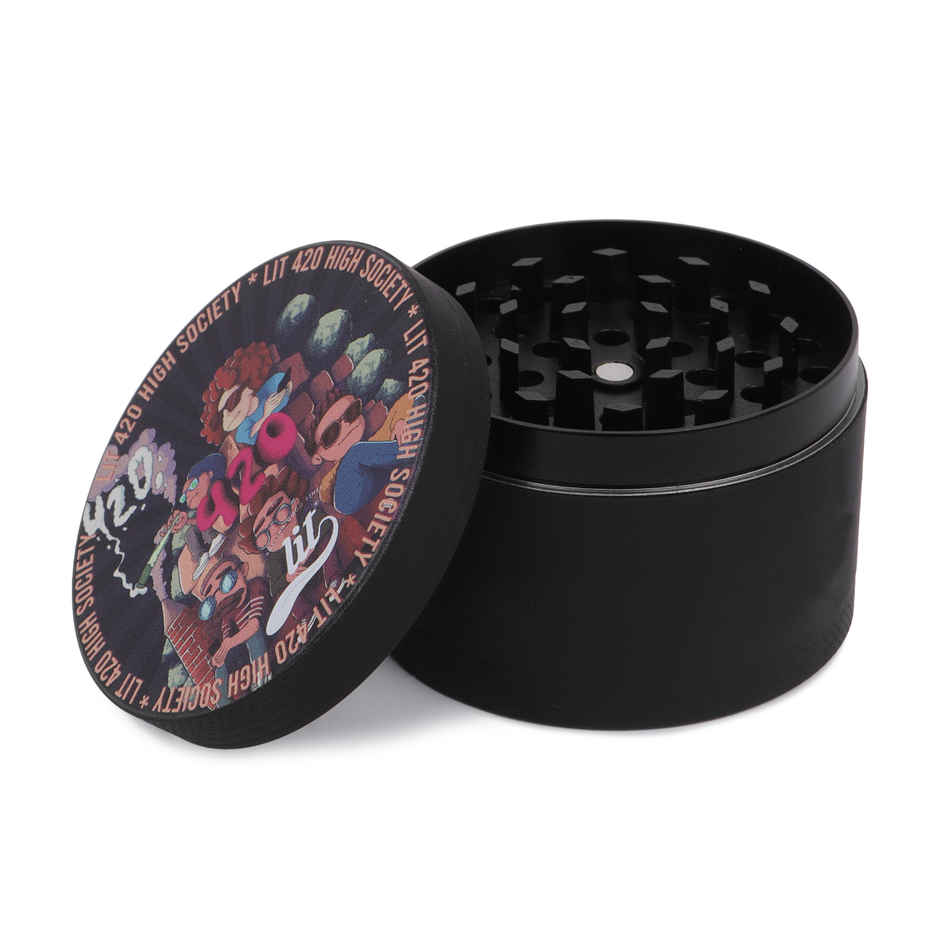 LIT Metal Grinder 4 Part | Matte Finish Crusher