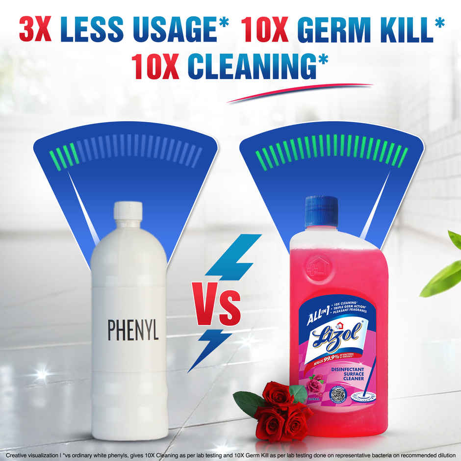 Lizol Floral Floor Cleaner Liquid