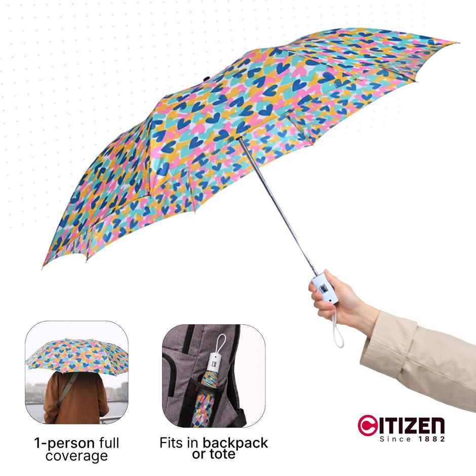Citizen Print Umbrella | 21 Inch | 2 Fold