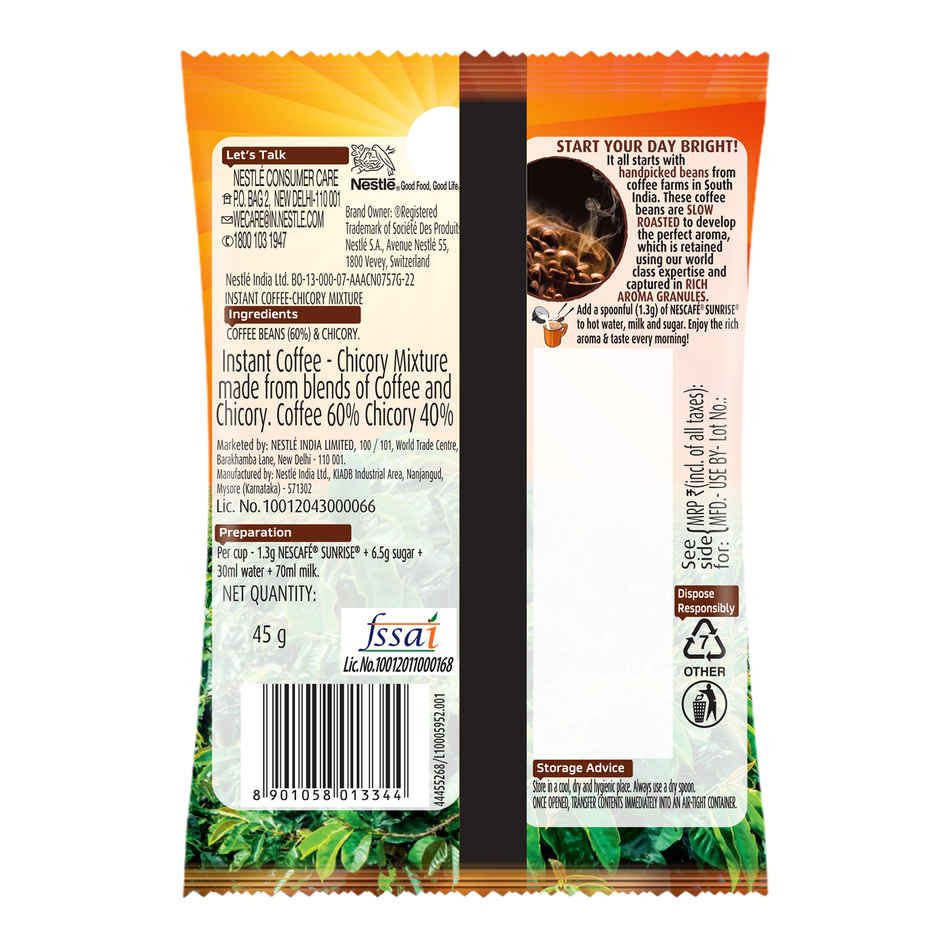 Nescafe Sunrise Instant Coffee