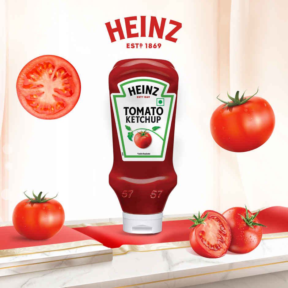 Heinz Tomato Ketchup Top Down Bottle