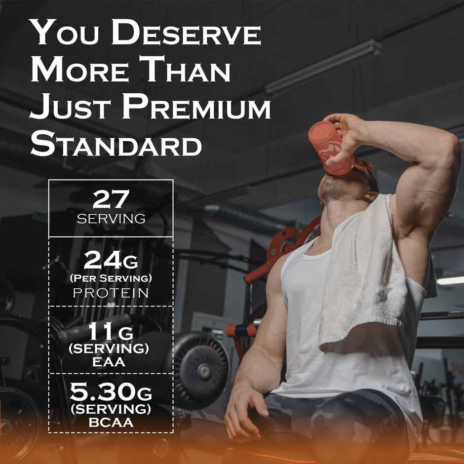 Nakpro Perform Whey Protein Concentrate Coffee 24G Protein 5.3G Bcaa