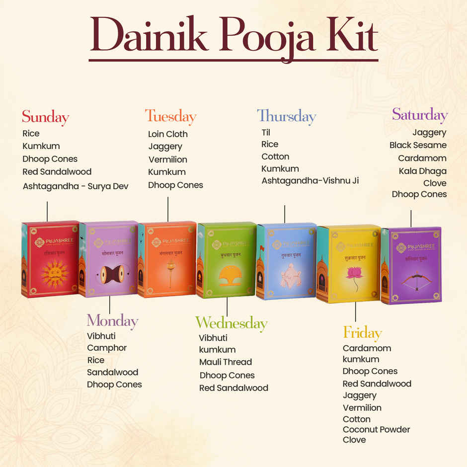 Pujashree Dainik Puja Kit