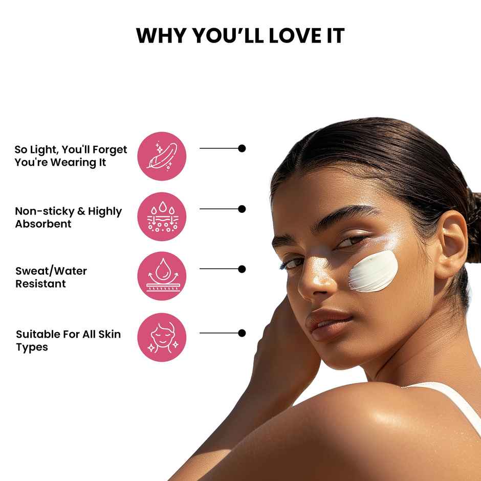 Thriveco Water-Based Sunscreen Broad Spectrum & SPF 50 PA++++ For Men & Women