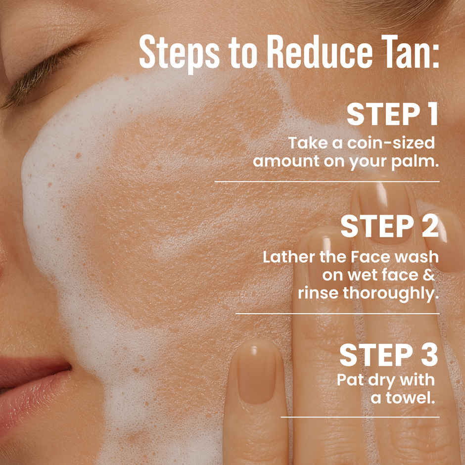 Ghar Soaps Magic Face Wash With Sandalwood, Saffron & Glutathione To Reduce Tan