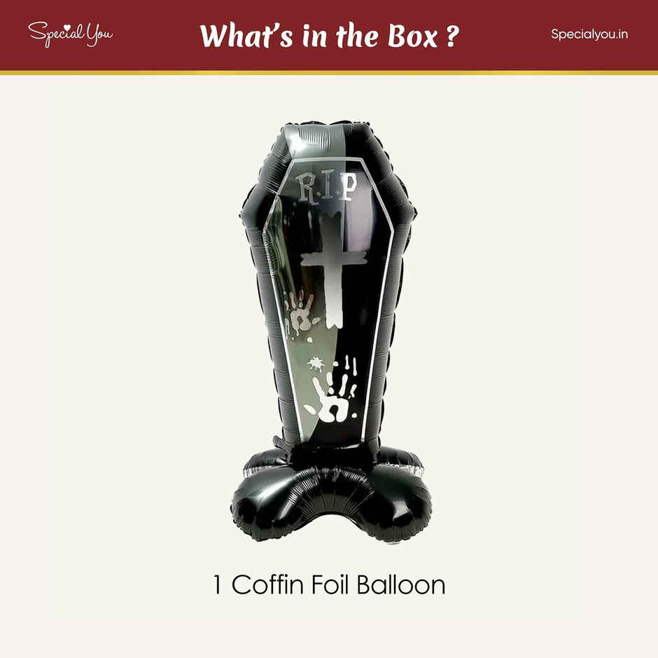 Coffin Foil Balloon | Halloween Special | Special You