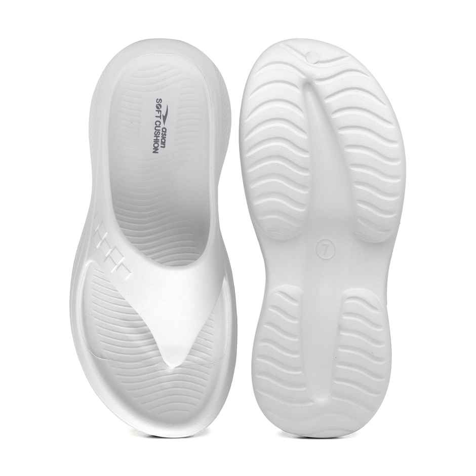 Asian Safari-01 Men Slippers Light Grey (Size-10)